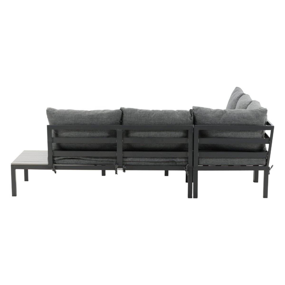 Nest of Nora Hoek loungeset aluminium met kussens – Donkergrijs - Afbeelding 5
