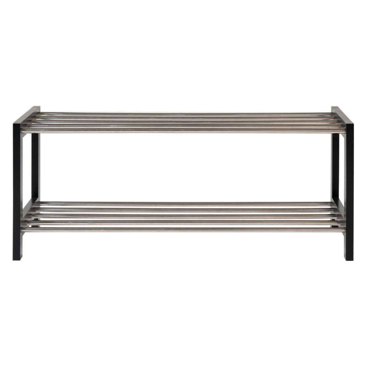 Nest of Nora Schoenenrek 2 lagen 78×34 cm – Hout en staal – Zwart - Afbeelding 3