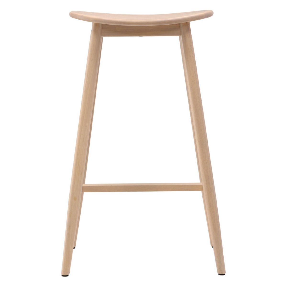 QUVIO Vira Barkruk – Whitewash Hout – Duurzaam en Comfortabel Design - Afbeelding 2