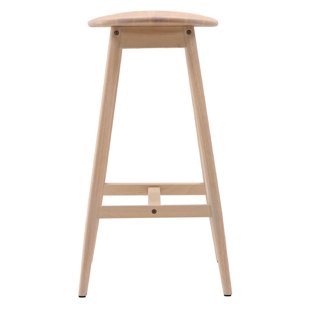 QUVIO Vira Barkruk – Whitewash Hout – Duurzaam en Comfortabel Design - Afbeelding 5