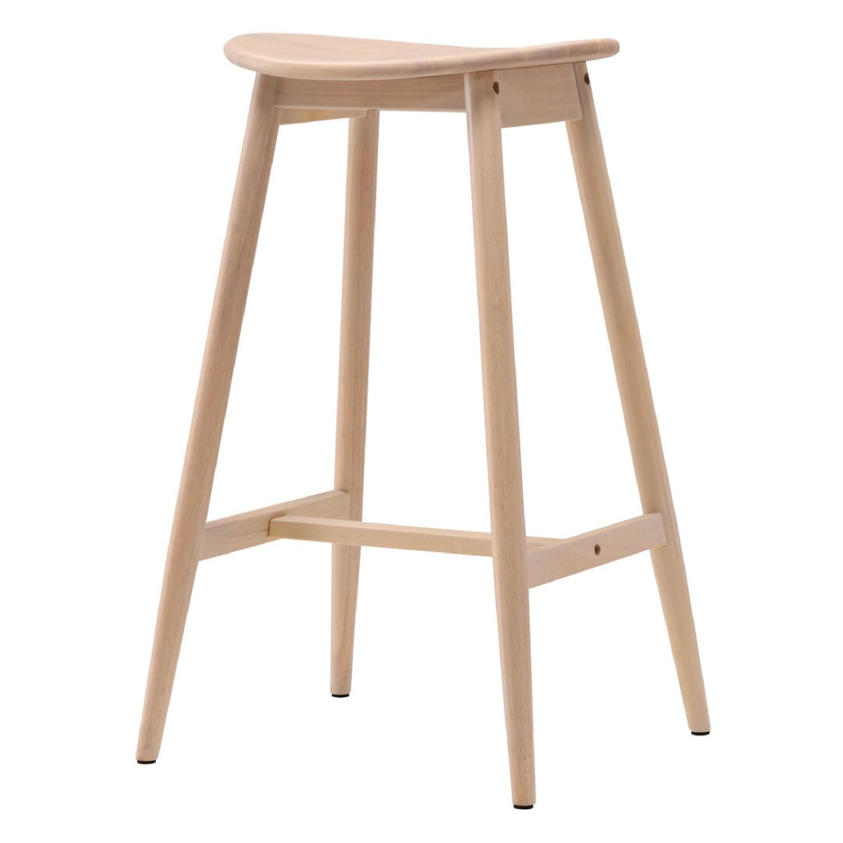 QUVIO Vira Barkruk – Whitewash Hout – Duurzaam en Comfortabel Design - Afbeelding 9