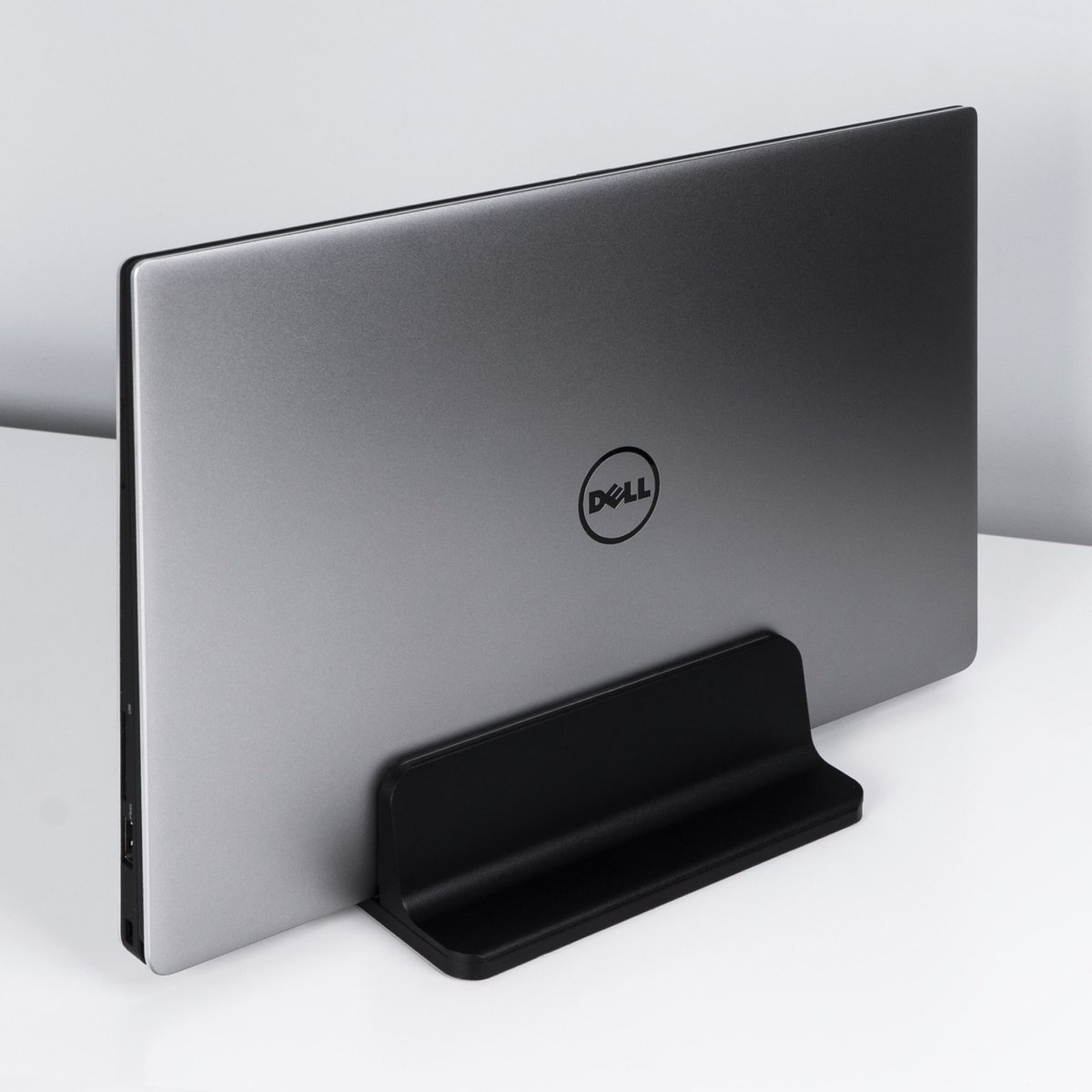 QUVIO Laptop standaard verticaal – Verstelbaar 1,4 tot 7,3 cm – Zwart - Afbeelding 4