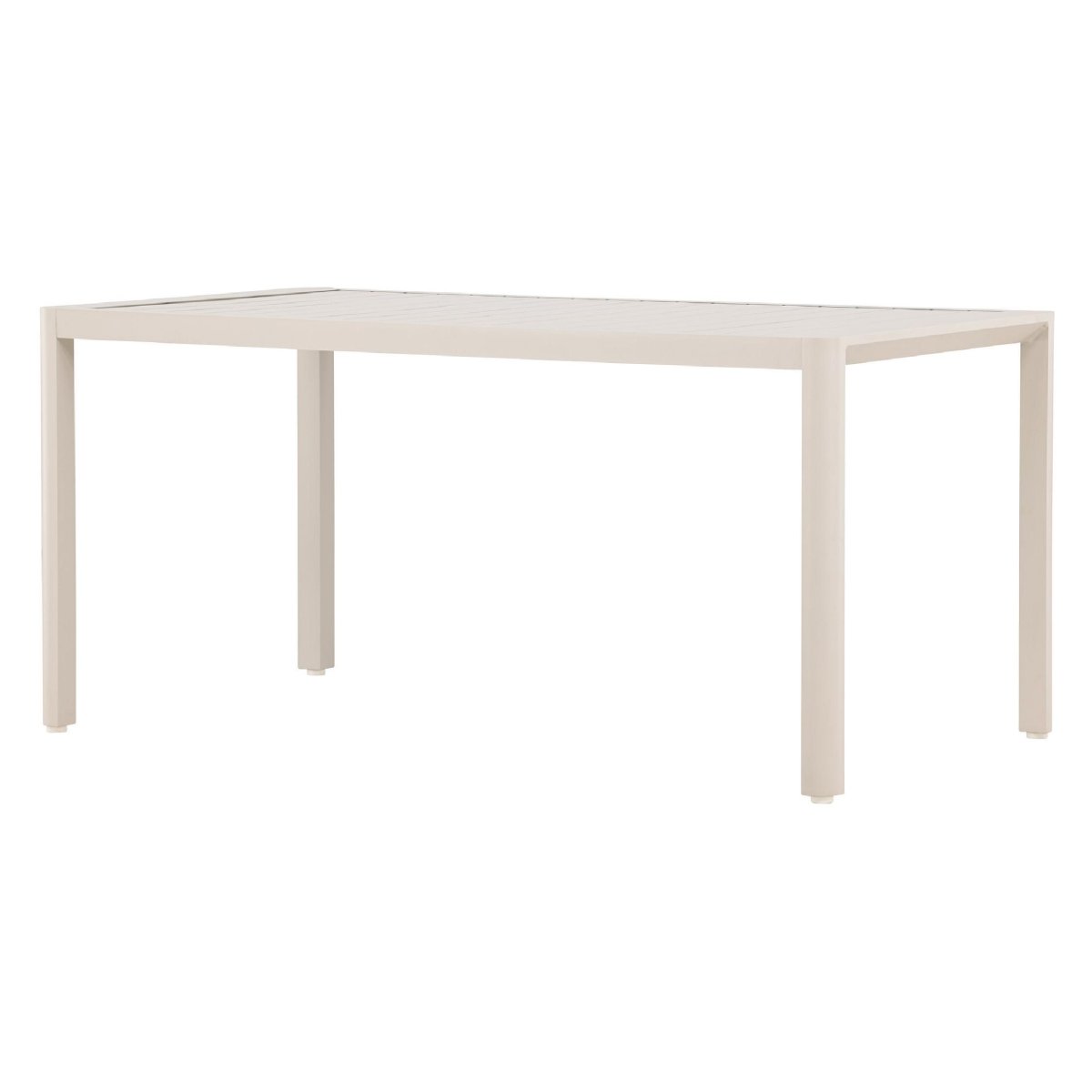 Nest of Nora Aluminium tuintafel Liva – rechthoekig 150×85 – Weerbestendig – Beige - Afbeelding 3