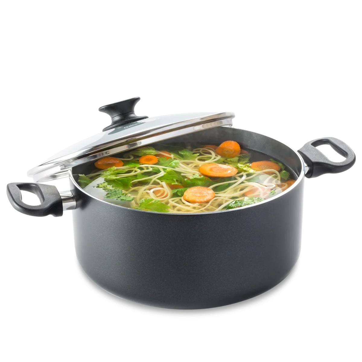 Cambridge Black Kookpan met Deksel 24cm - Afbeelding 3