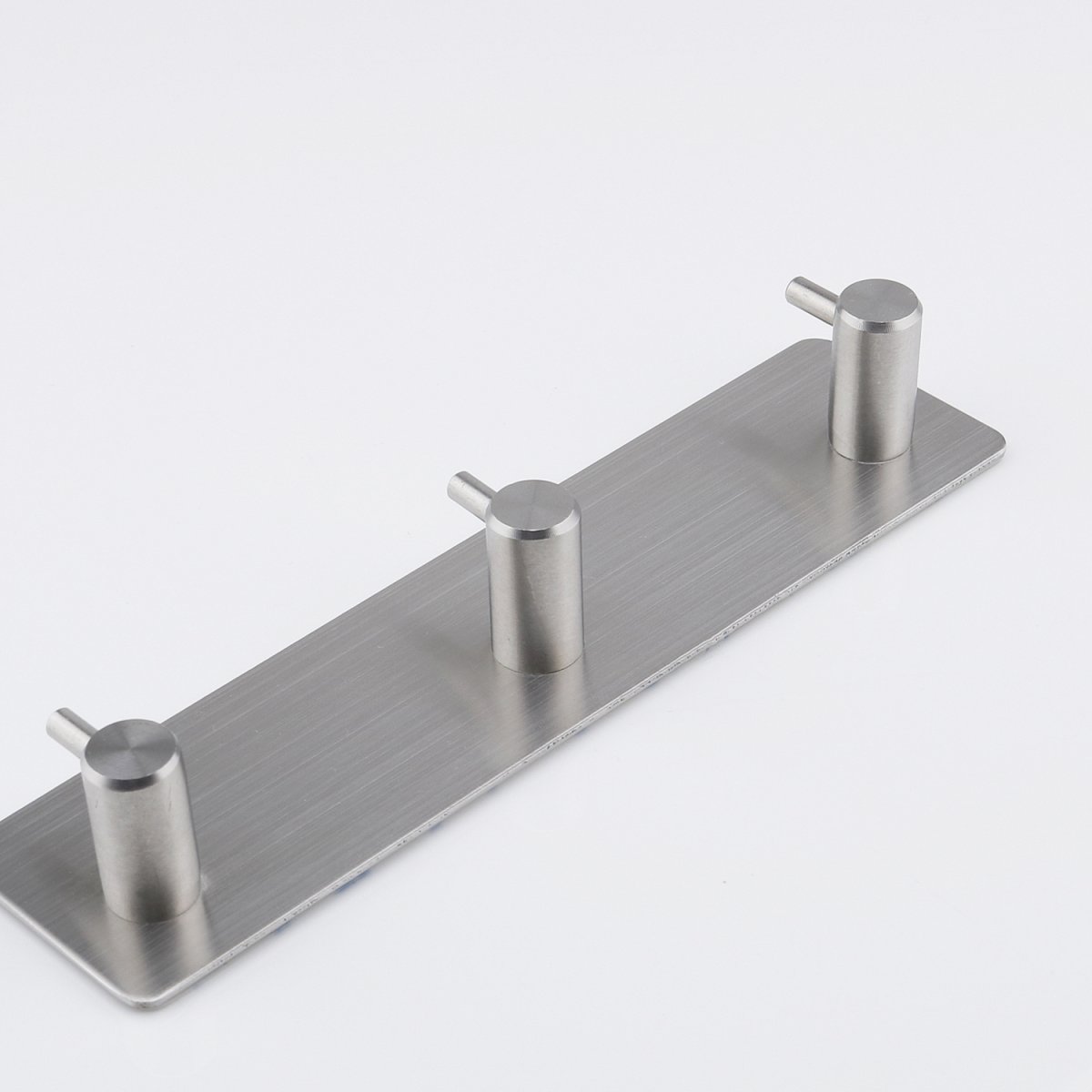 XIVADA Handdoekhaakjes Tres – Zelfklevend – Zilver – 3 in 1 - Afbeelding 3