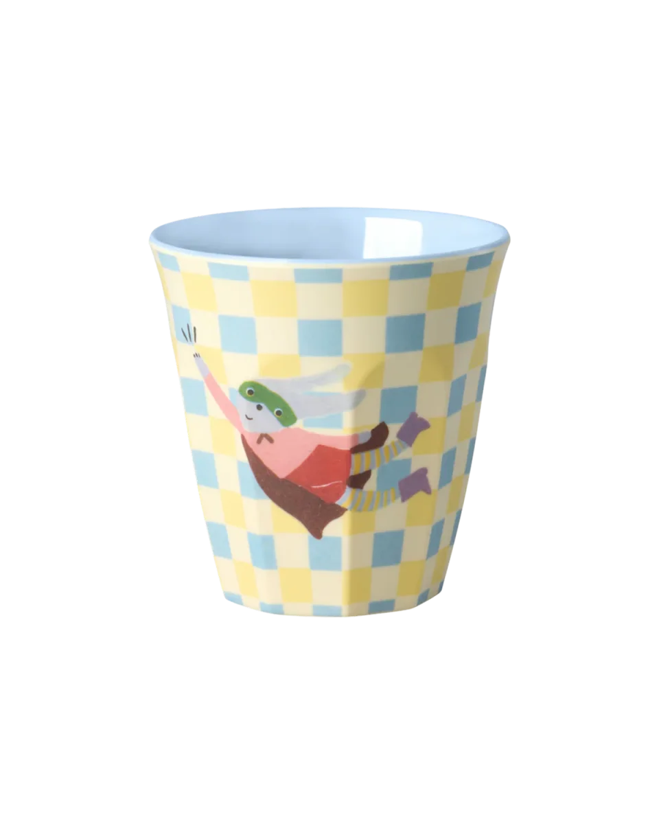 RICE: Kleine Beker | Hero Print | Groen | Set van 6 - Afbeelding 4