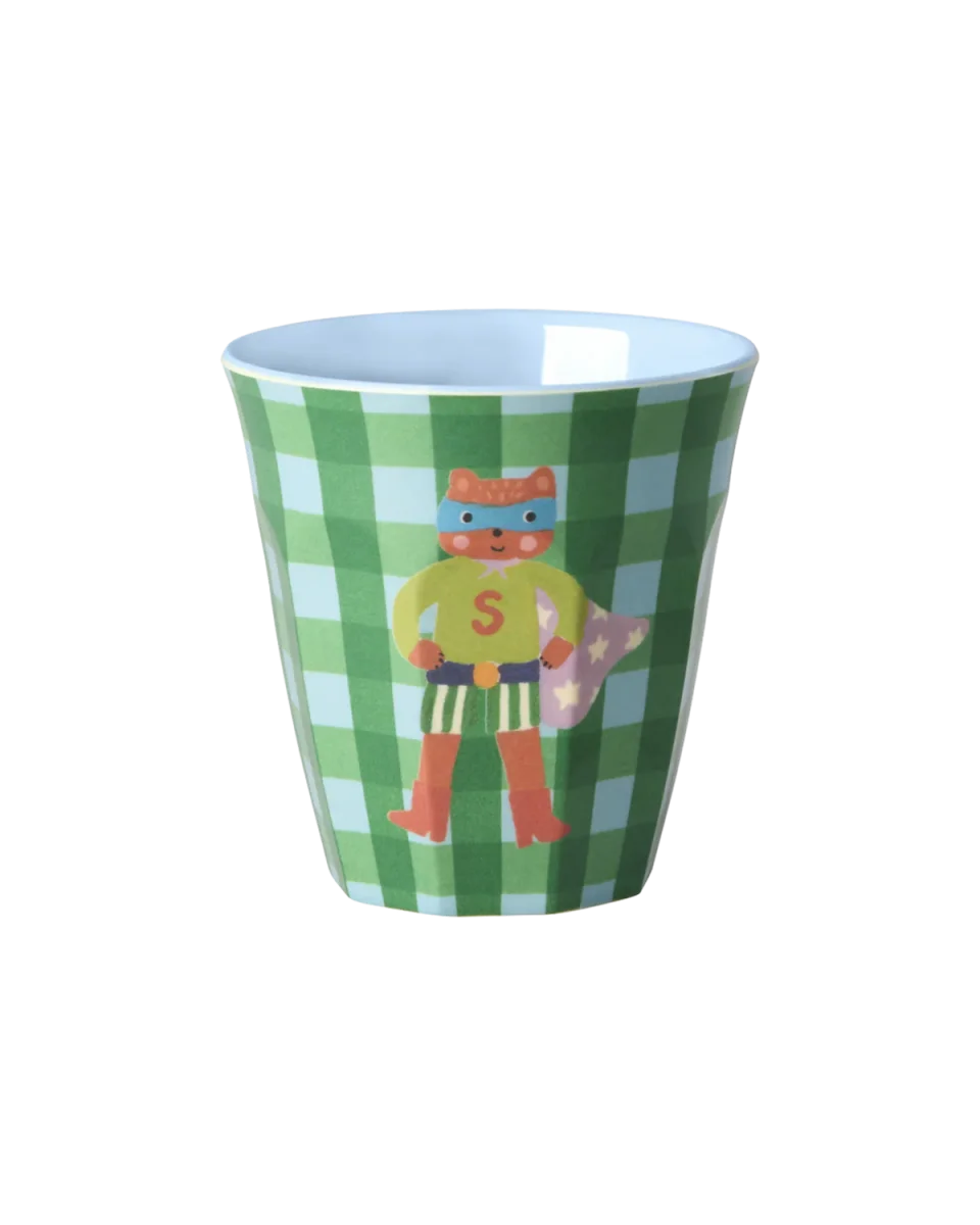 RICE: Kleine Beker | Hero Print | Groen | Set van 6 - Afbeelding 6