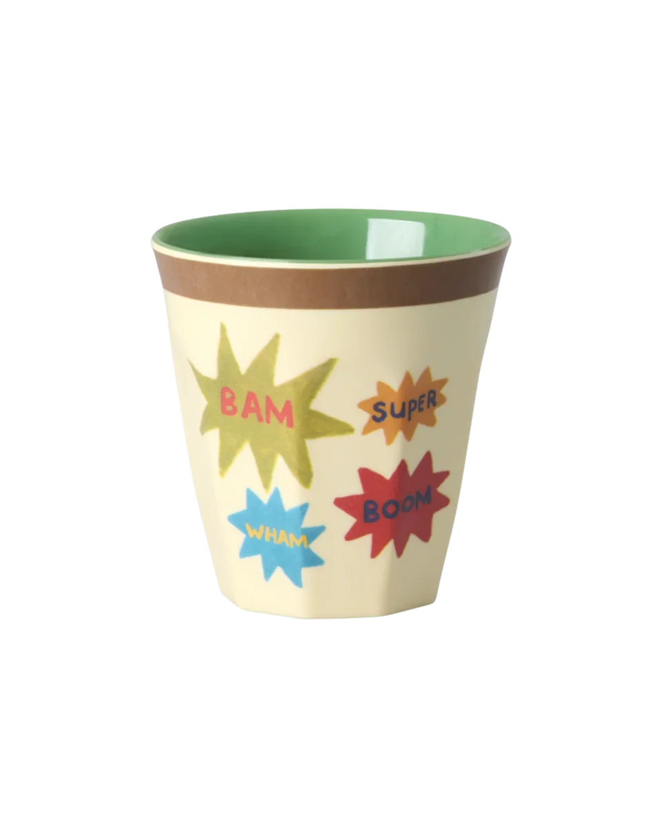 RICE: Kleine Beker | Hero Print | Groen | Set van 6 - Afbeelding 9