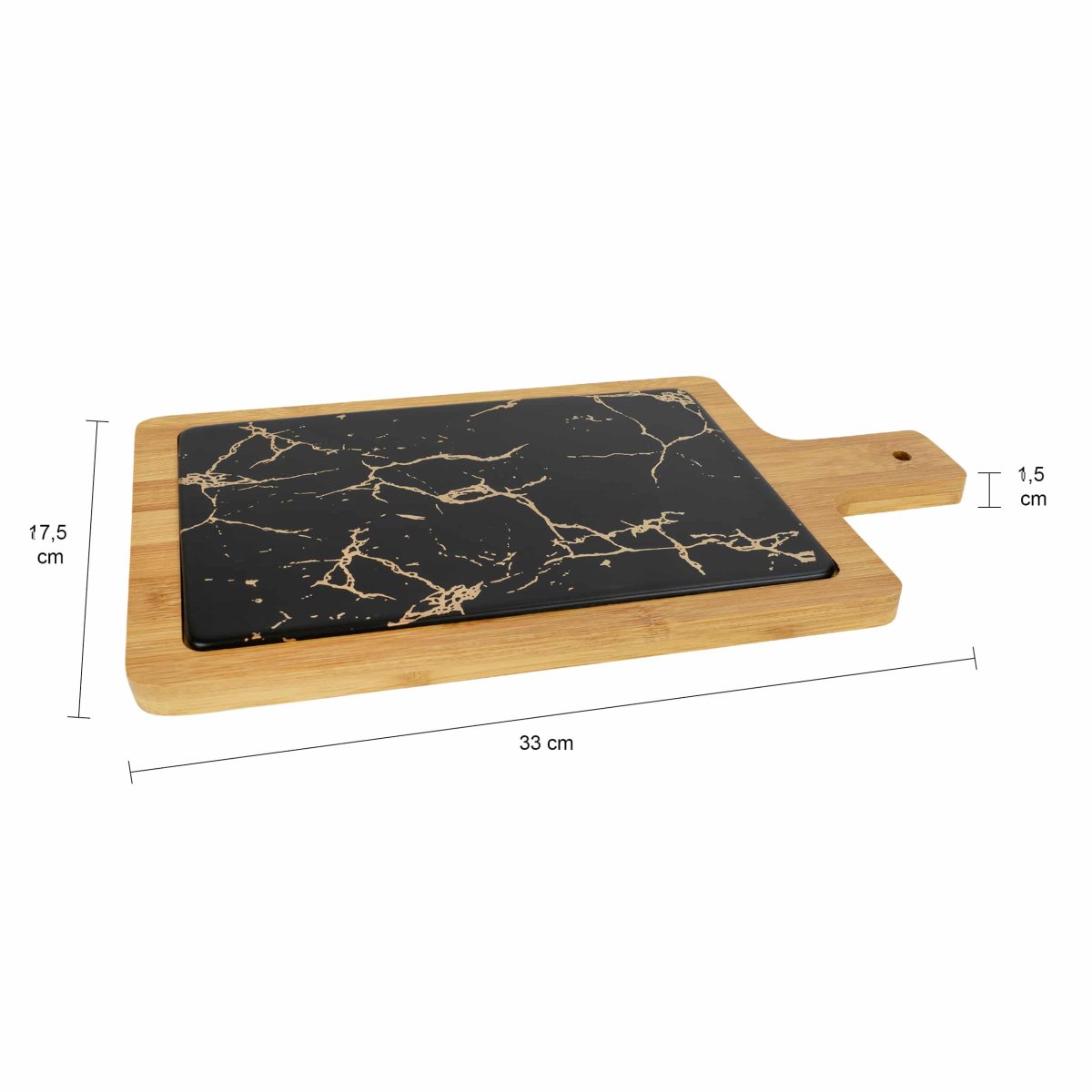 Krumble Borrelplank – 17,5 x 33 x 1,5 cm – Hout - Afbeelding 4