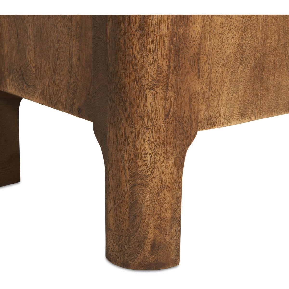 Nest of Nora TV meubel Jona – Mangohout met marmeren top – 175 cm – Met deuren – Bruin - Afbeelding 6