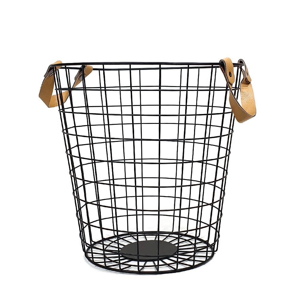 QUVIO Opbergmand draadstaal – Klein – 32 x 32 x 33 cm - Afbeelding 2