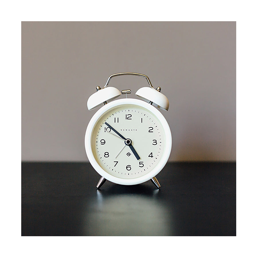 Newgate Echo Alarm Clock in White - Afbeelding 7
