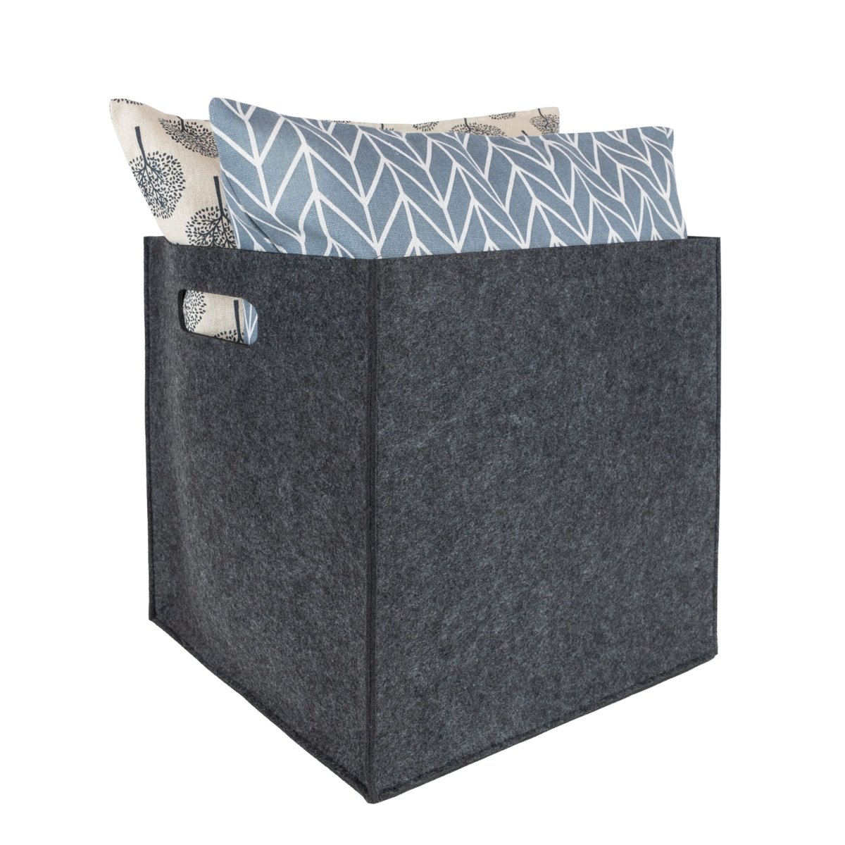 QUVIO Opbergbak vierkant – Vilt – 31 x 31 x 32 cm - Afbeelding 2