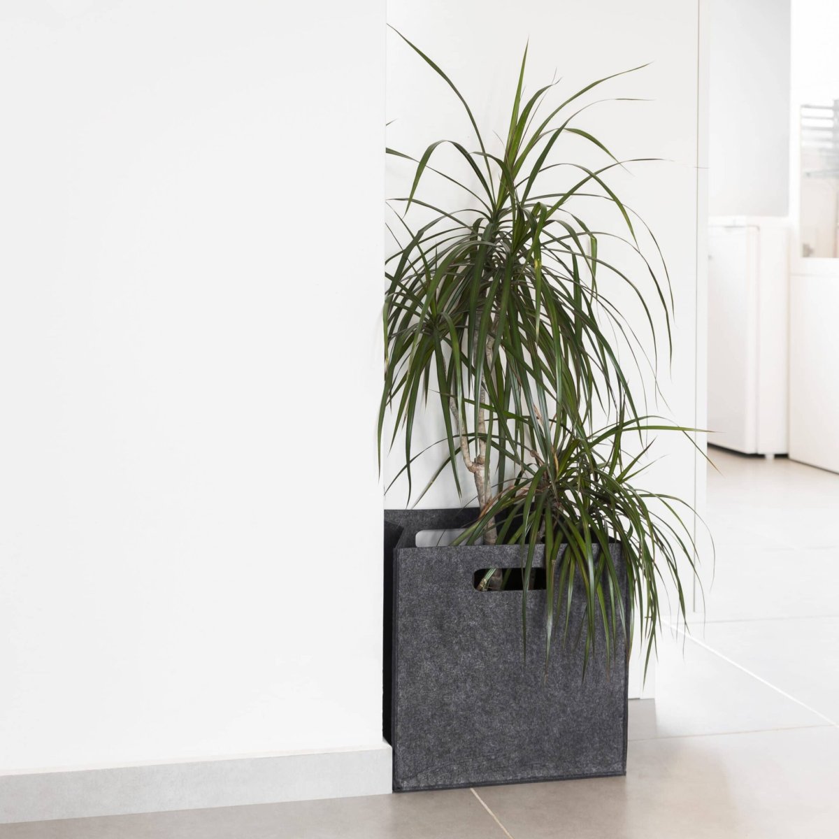 QUVIO Opbergbak vierkant – Vilt – 31 x 31 x 32 cm - Afbeelding 6