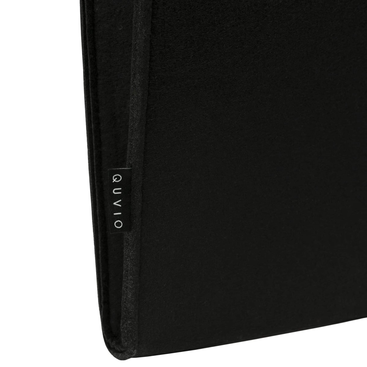 QUVIO Opbergzak voor aan bed of bank – Vilten – Zwart - Afbeelding 6