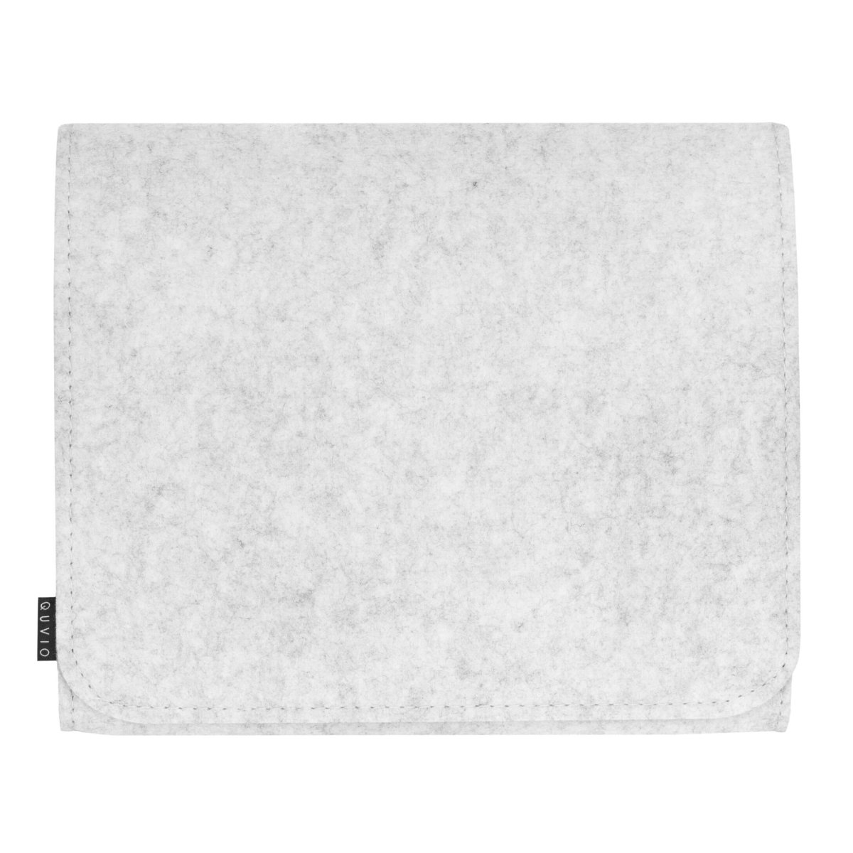 QUVIO Opbergzak voor aan bed of bank – Vilten – Grijs - Afbeelding 4