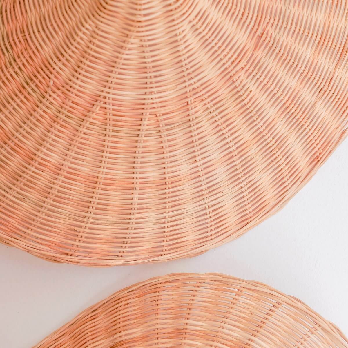 Rotanlamp | Natuurlijke lampenkap SAYAN trechtervormige hanglamp gemaakt van natuurlijke vezels (2 maten) - Afbeelding 8