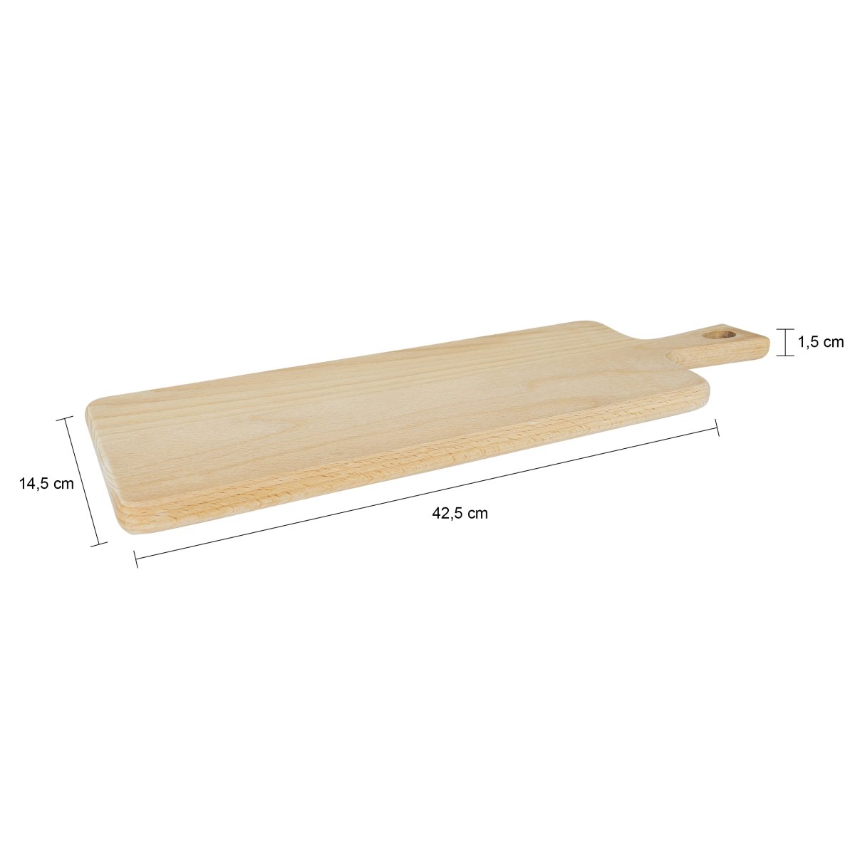 Krumble Snijplank met handvat – Hout - Afbeelding 3