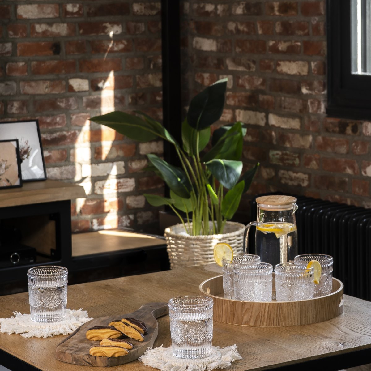 Krumble Waterglas – Set van 6 – Transparant - Afbeelding 8