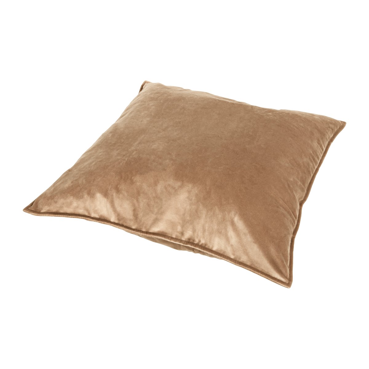 QUVIO Sierkussenhoes – Fluweel- 45x45cm – Bruin - Afbeelding 4