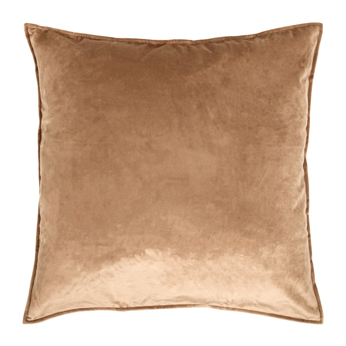 QUVIO Sierkussenhoes – Fluweel- 45x45cm – Bruin - Afbeelding 2